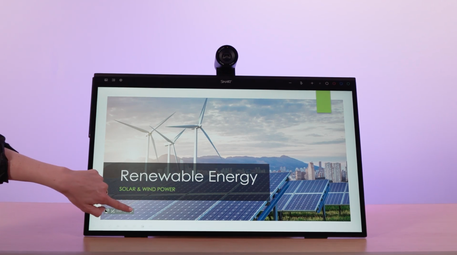 Présentation annotée sur SMART Board Mini